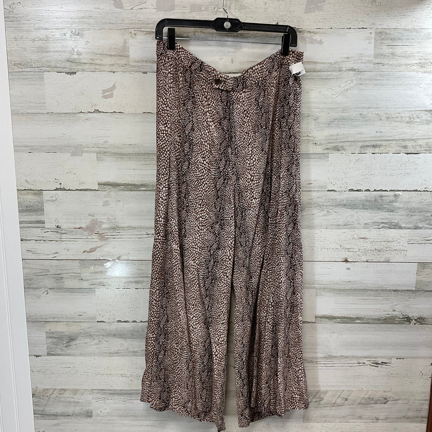 Pants Wide Leg By Anthropologie In Brown, Size: 12