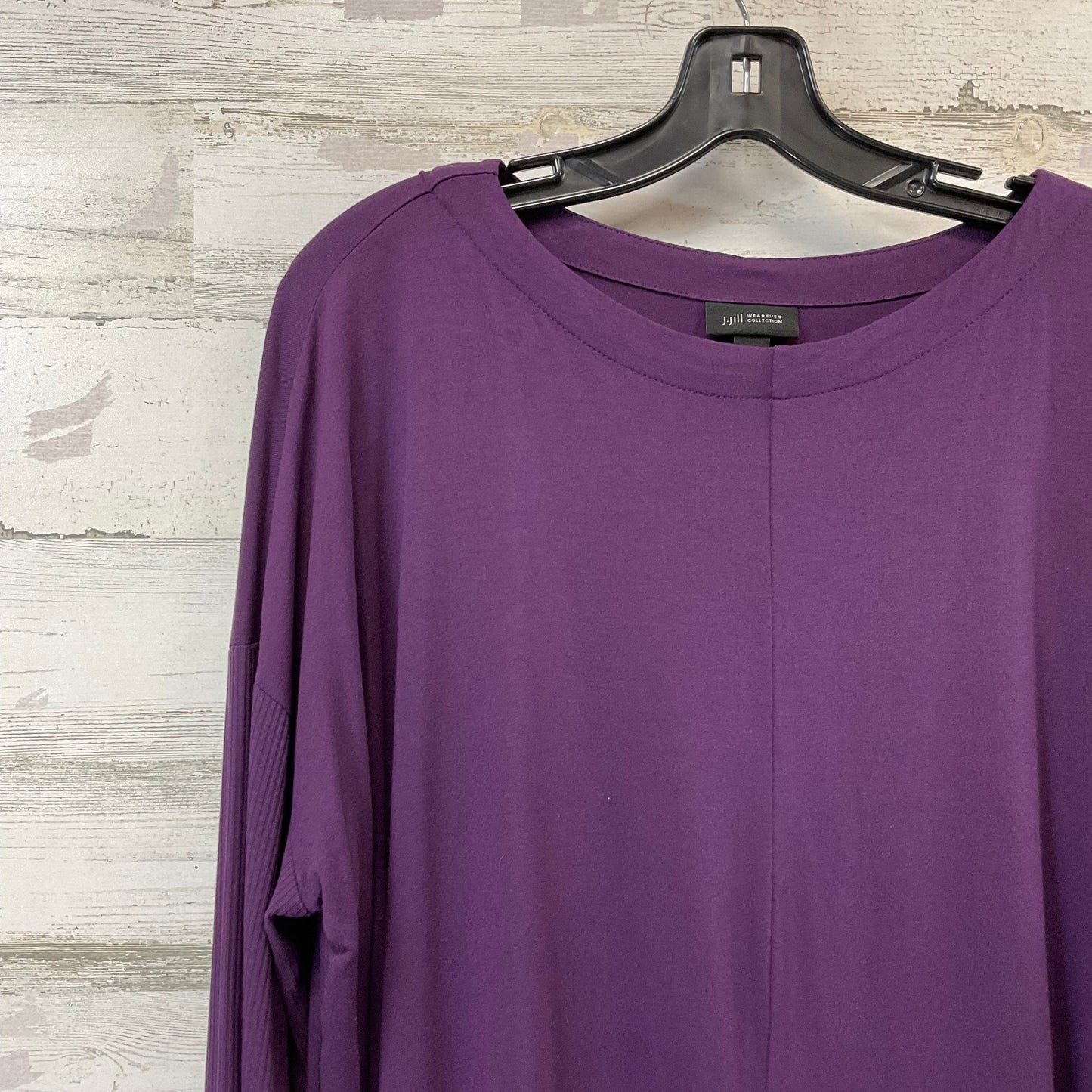 Top Long Sleeve By J. Jill In Purple, Size: M