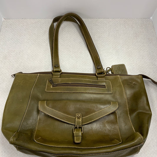 Handbag Leather By Patricia Nash, Size: 6