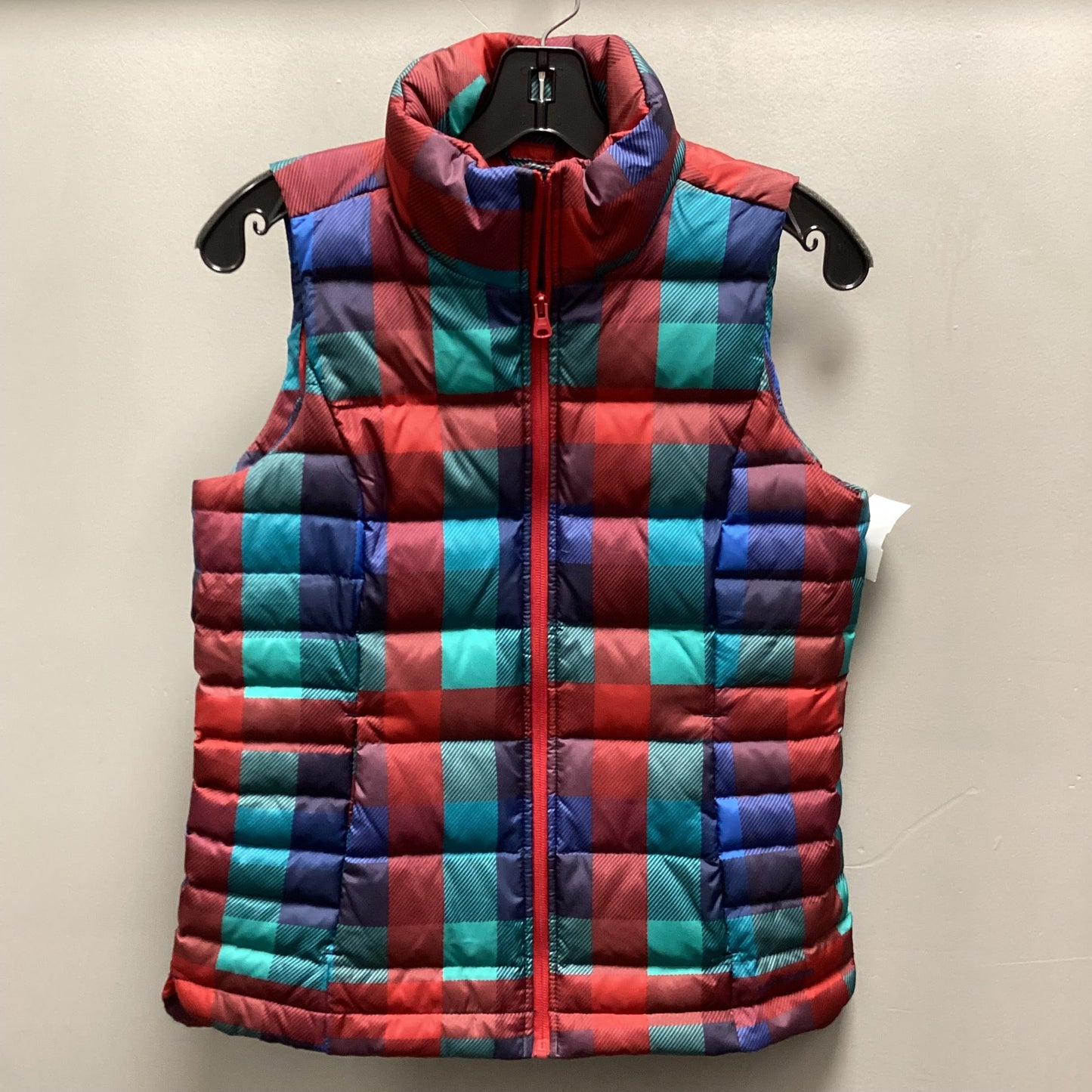 Vest Puffer & Quilted By Lands End In Blue, Size: Xs