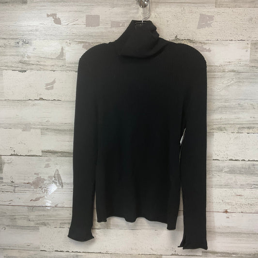 Top Long Sleeve By Maeve In Black, Size: L