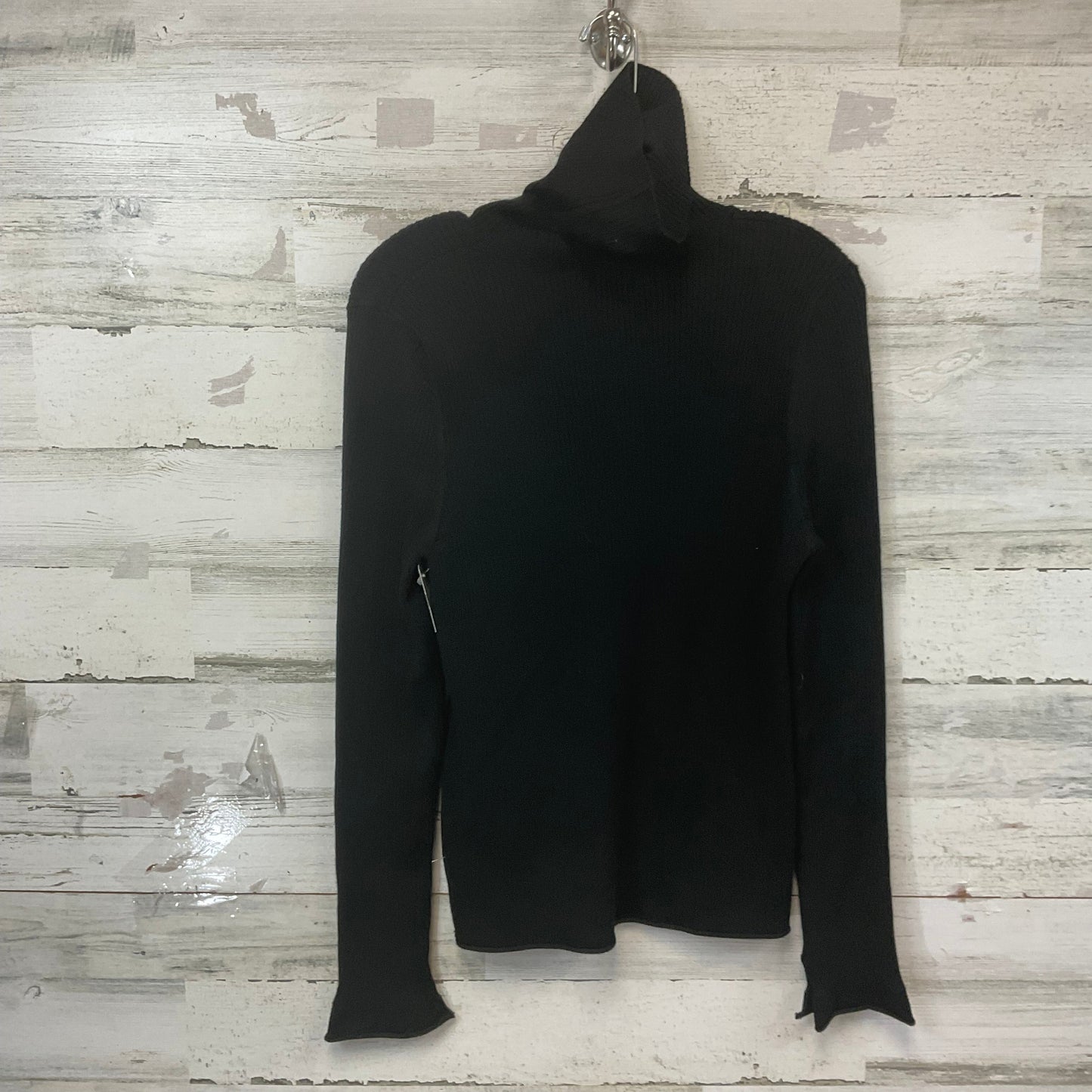 Top Long Sleeve By Maeve In Black, Size: L