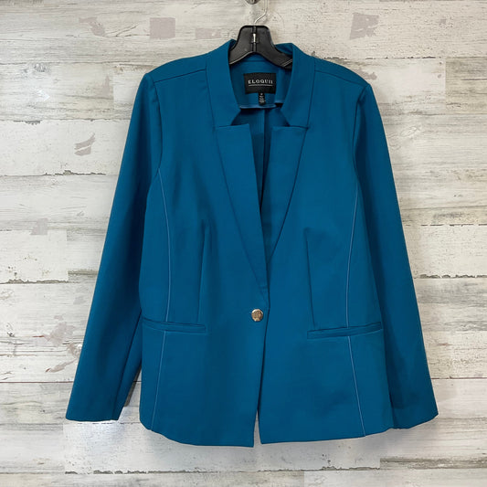 Blazer By Eloquii In Blue, Size: 2x