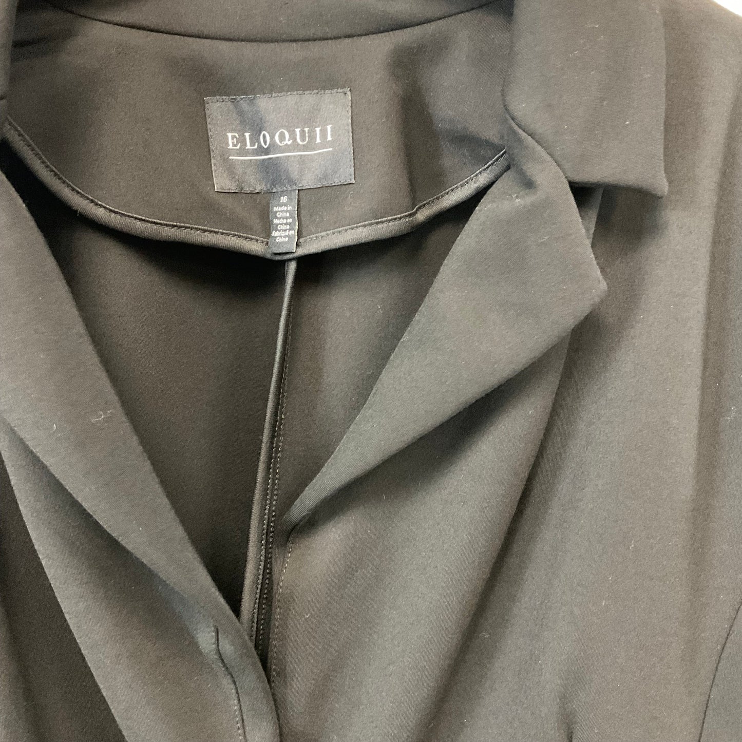 Blazer By Eloquii In Black, Size: Xl