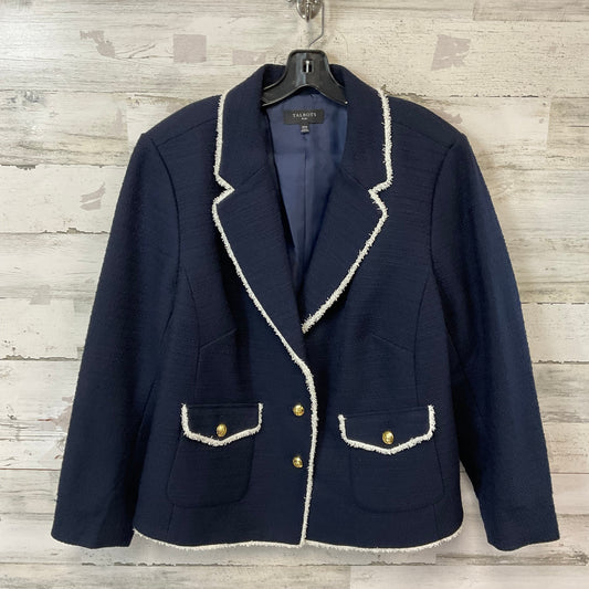 Blazer By Talbots In Blue, Size: 2x