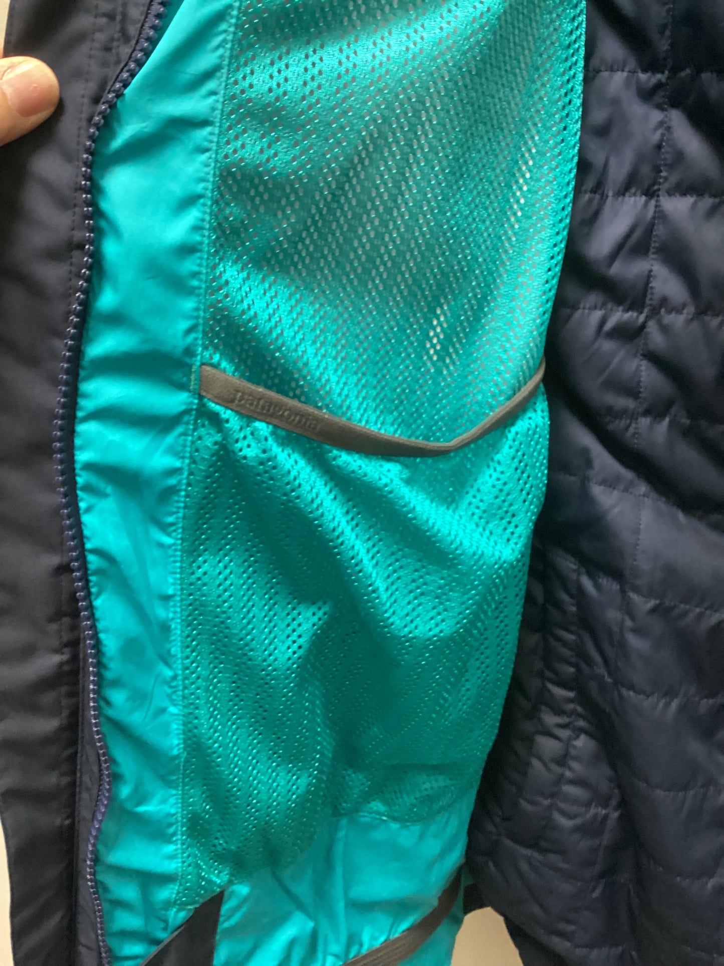 Coat Puffer & Quilted By Patagonia In Blue, Size: L