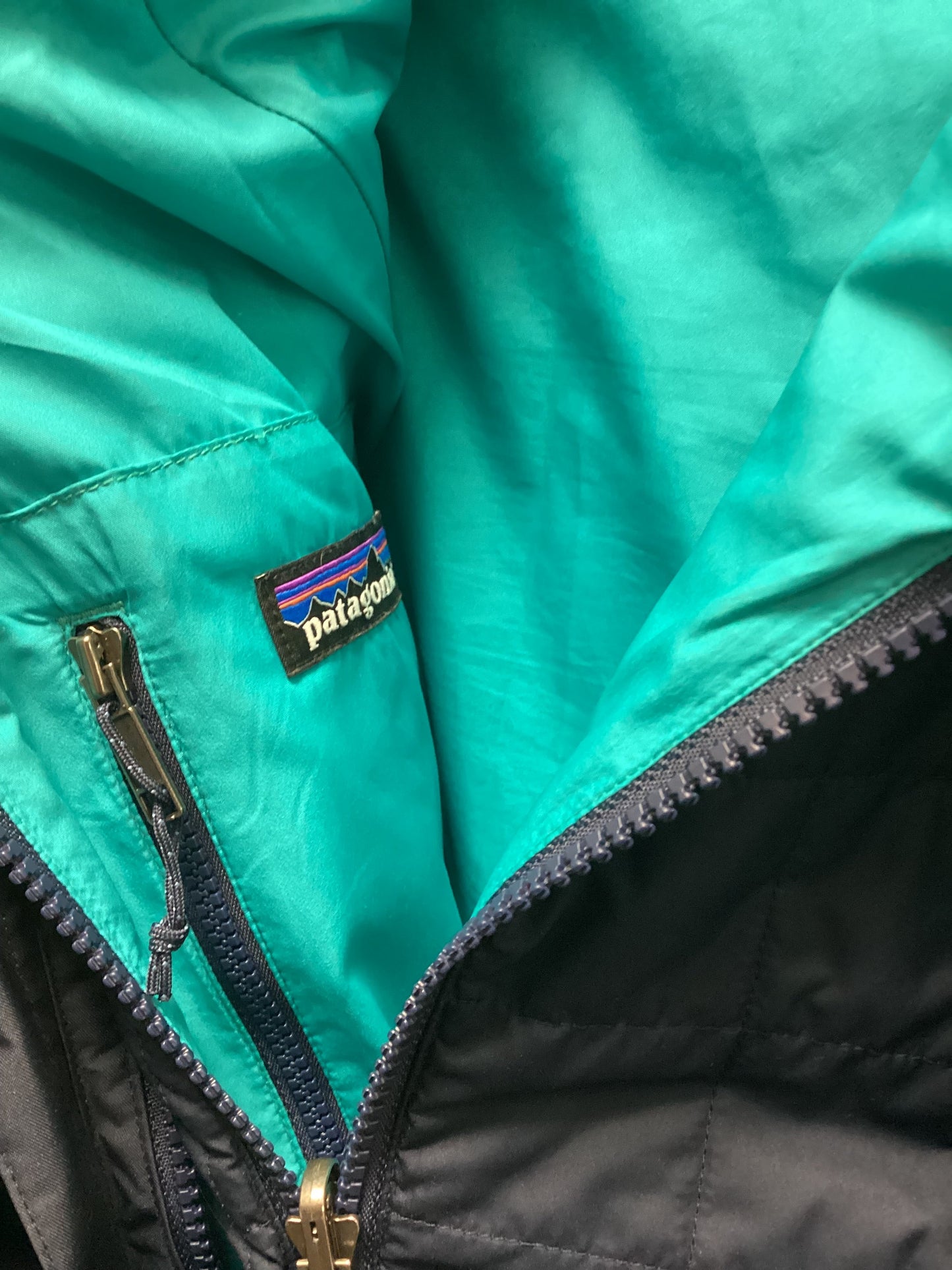 Coat Puffer & Quilted By Patagonia In Blue, Size: L