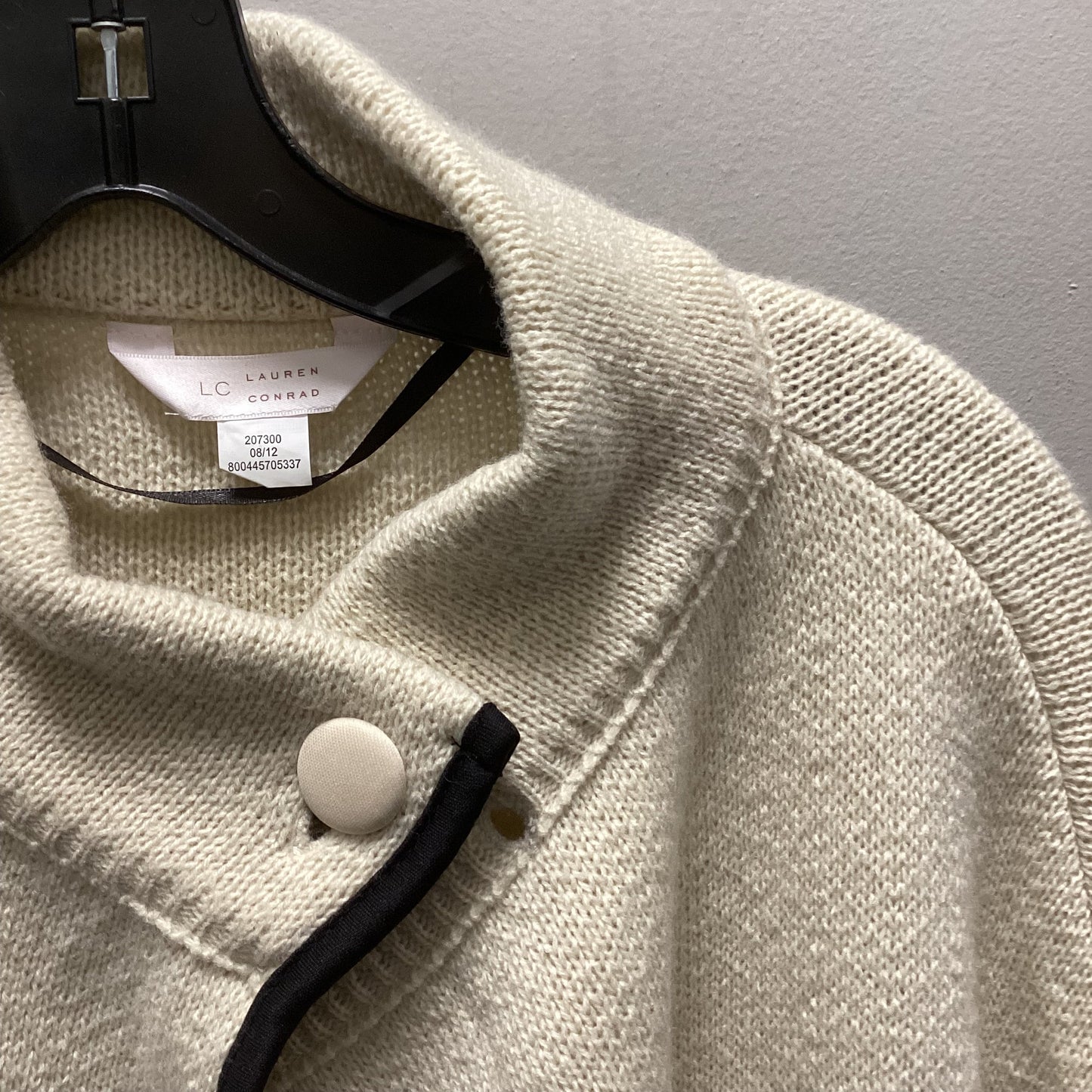 Sweater Cardigan By Lc Lauren Conrad In Beige, Size: Osfm