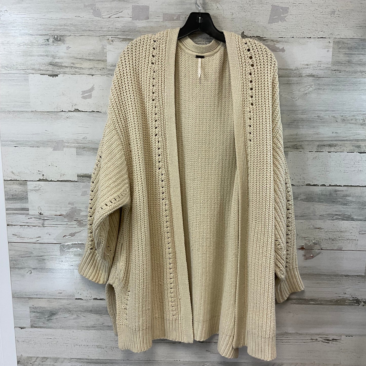 Sweater Cardigan By Free People In Brown, Size: M