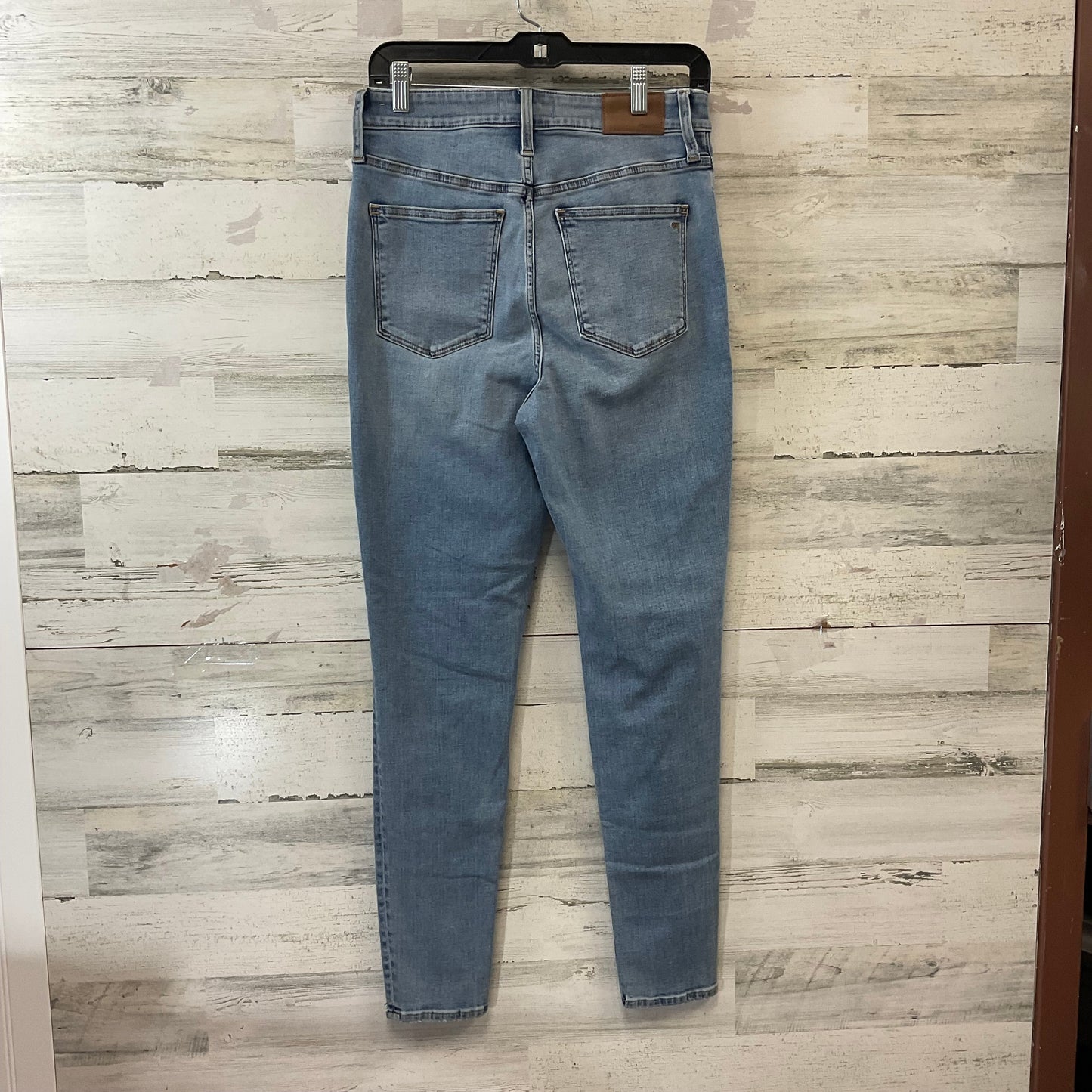 Jeans Straight By Madewell In Blue Denim, Size: L