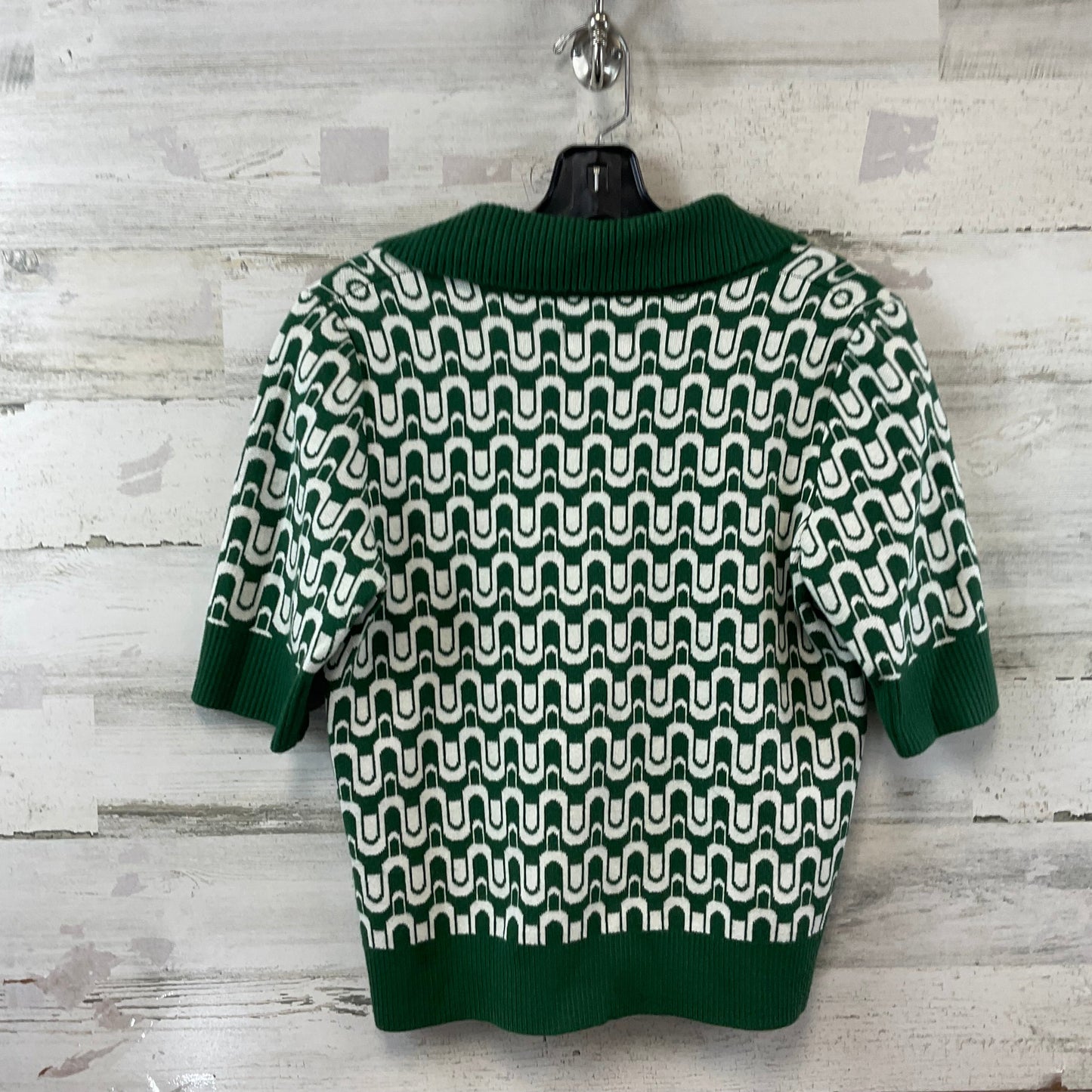 Sweater Short Sleeve By Maeve In Green, Size: S