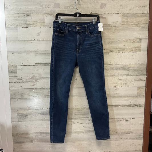 Jeans Skinny By Lucky Brand In Blue Denim, Size: 10