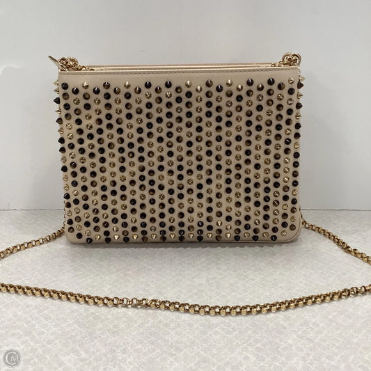 Handbag Luxury Designer By Christian Louboutin, Size: Large
