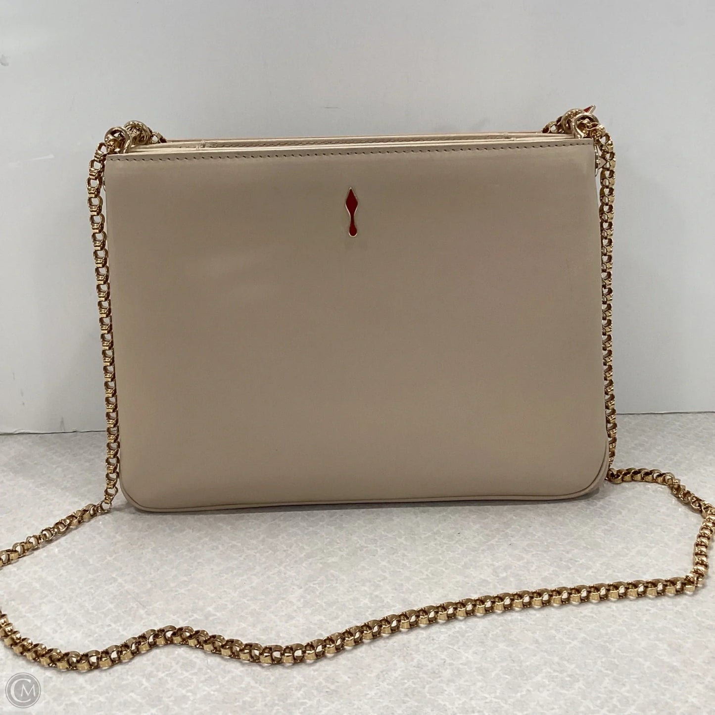 Handbag Luxury Designer By Christian Louboutin, Size: Large