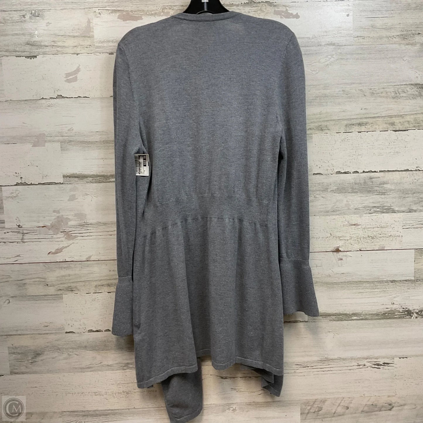 Sweater Cardigan By White House Black Market In Grey, Size: Xl