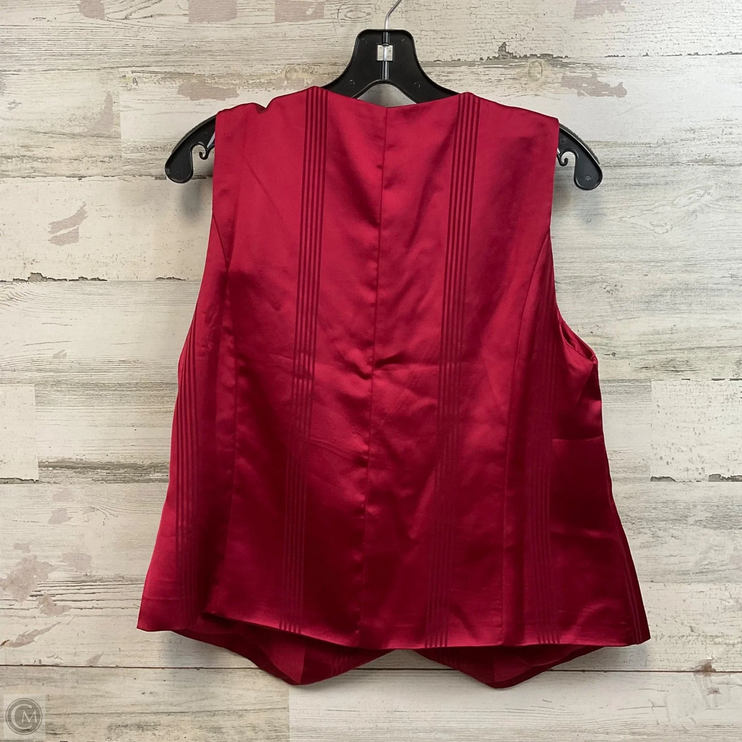 Vest Other By New York And Co In Red, Size: 8