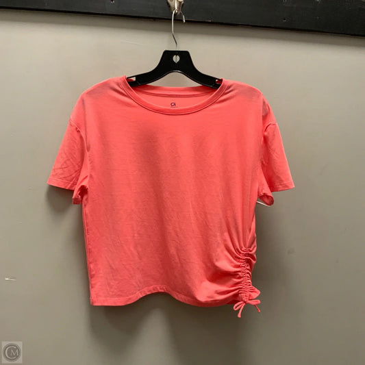 Athletic Top Short Sleeve By Gapfit In Orange, Size: Xxl