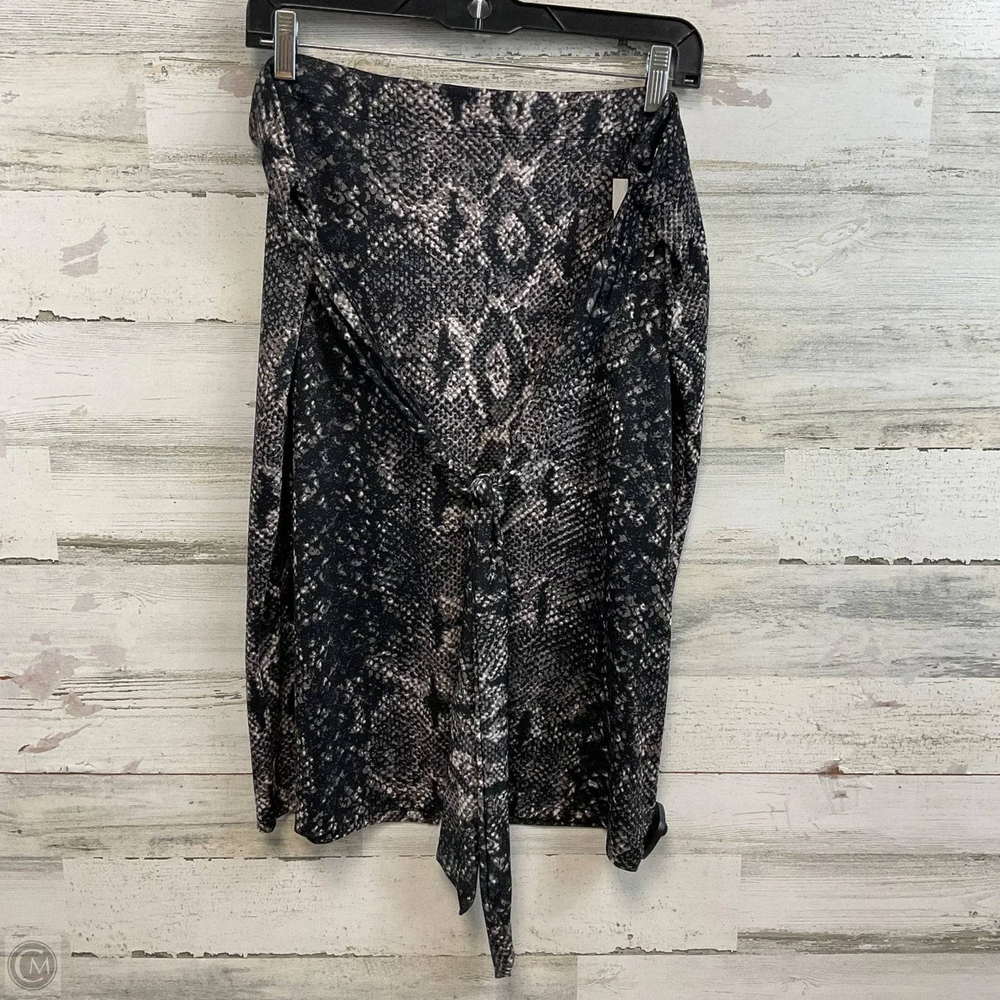 Skirt Mini & Short By Halogen In Black, Size: L