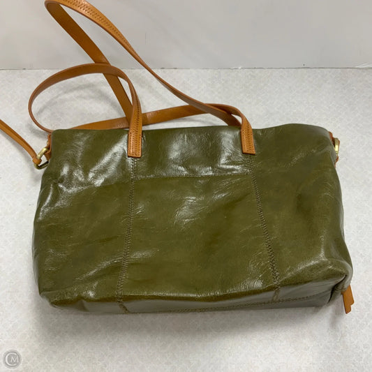 Handbag Leather By Hobo Intl, Size: Medium