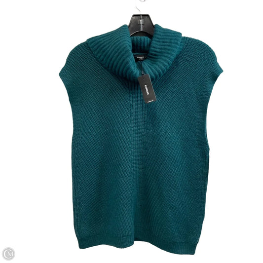 Sweater By Express In Green, Size: S