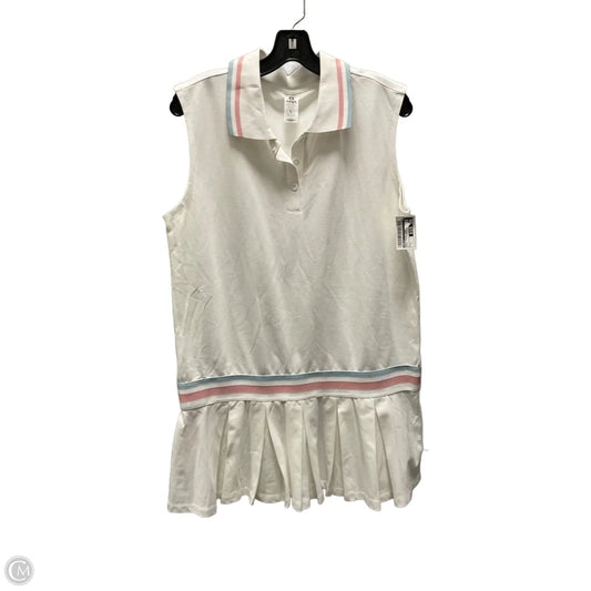 Dress Casual Short By Mono B In White, Size: L