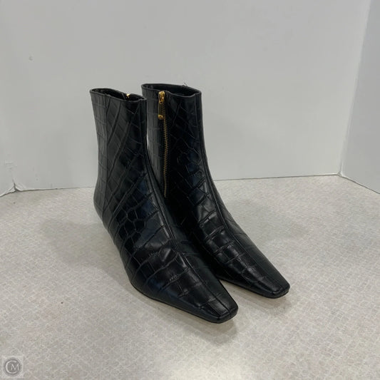 Boots Ankle Heels By Michael By Michael Kors In Black, Size: 8