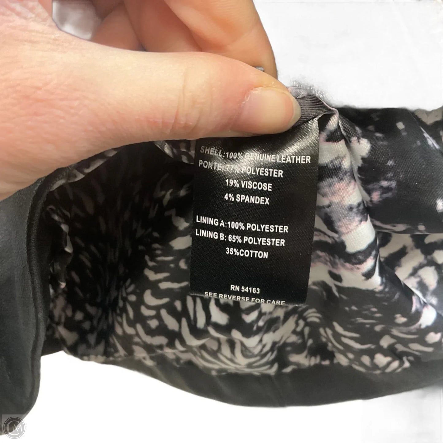 Jacket Designer By Karl Lagerfeld In Black, Size: M