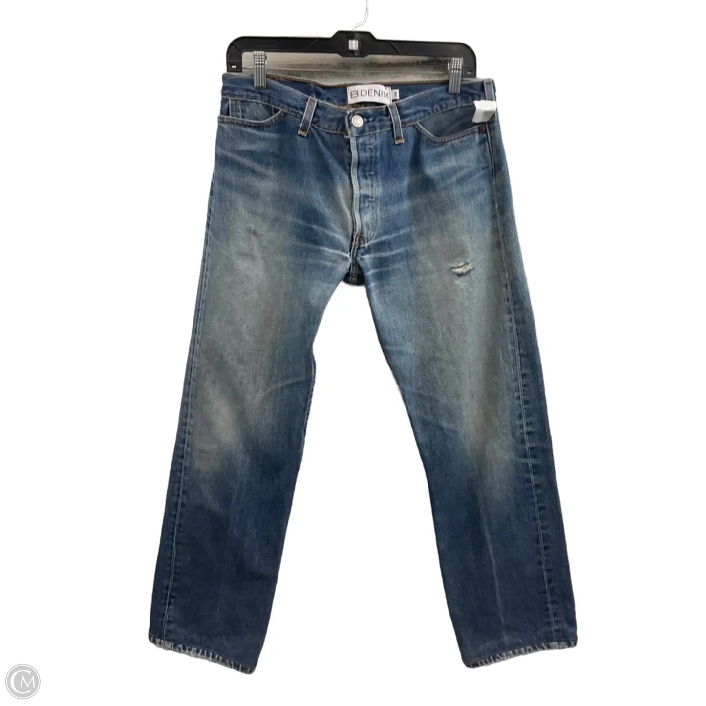 Jeans Straight By EB DENIM In Blue Denim, Size: 2