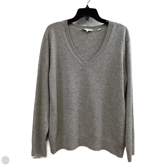 Sweater Cashmere By Vince In Grey, Size: L