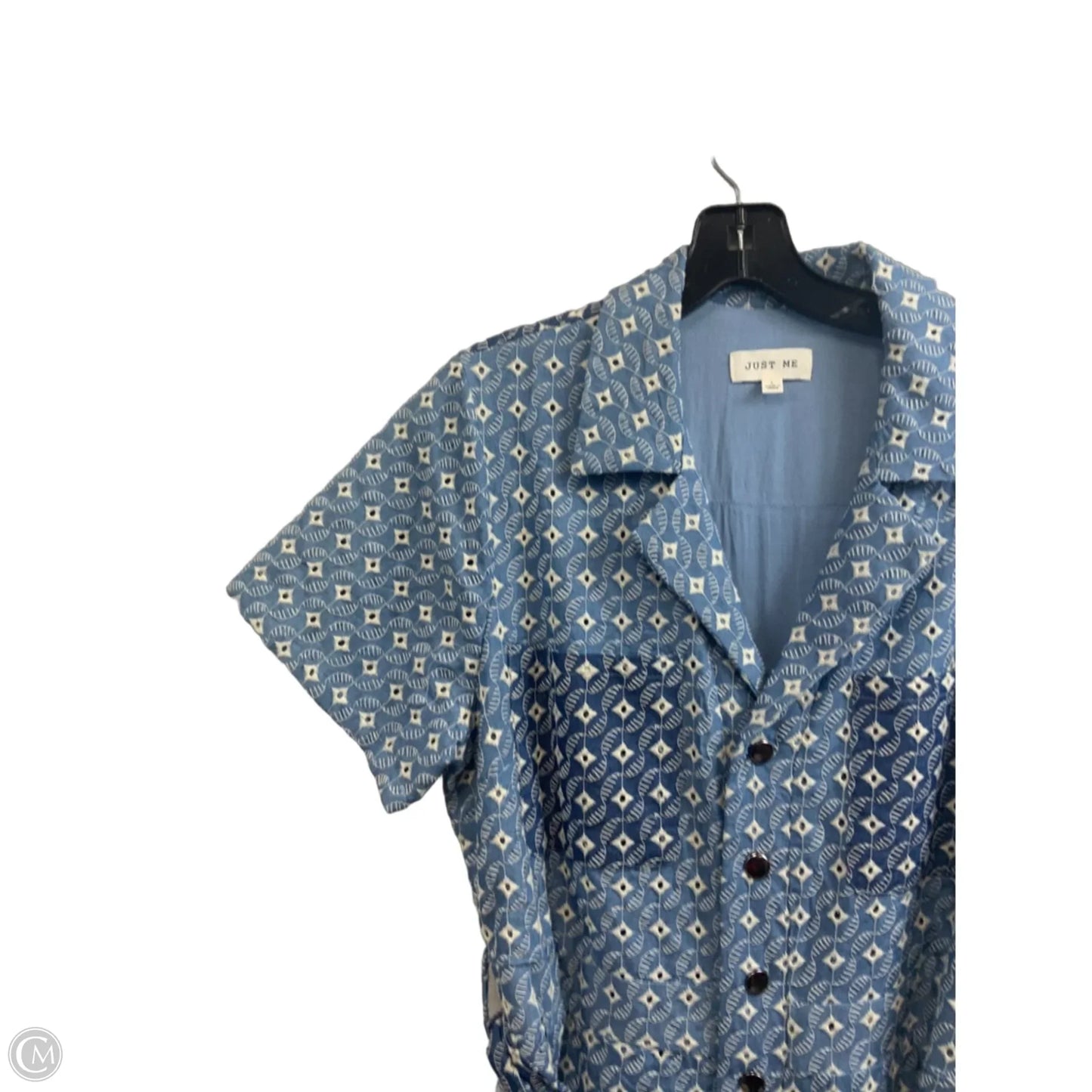 Jumpsuit By JUST ME In Blue, Size: L