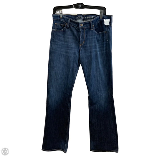 Jeans Boot Cut By Citizens Of Humanity In Blue Denim, Size: 10