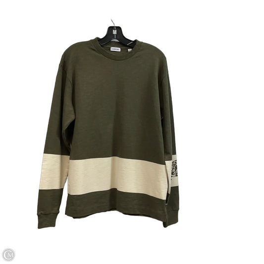 Top Long Sleeve Luxury Designer By Burberry In Brown, Size: Xs
