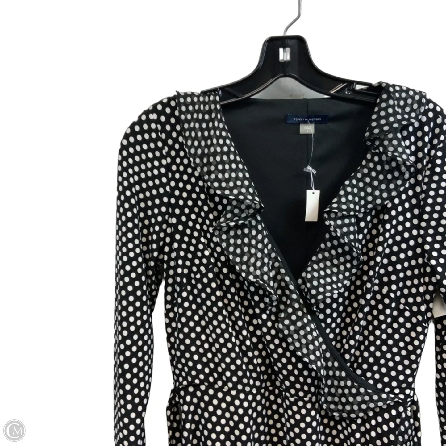 Dress Work By Tommy Hilfiger In Black, Size: S