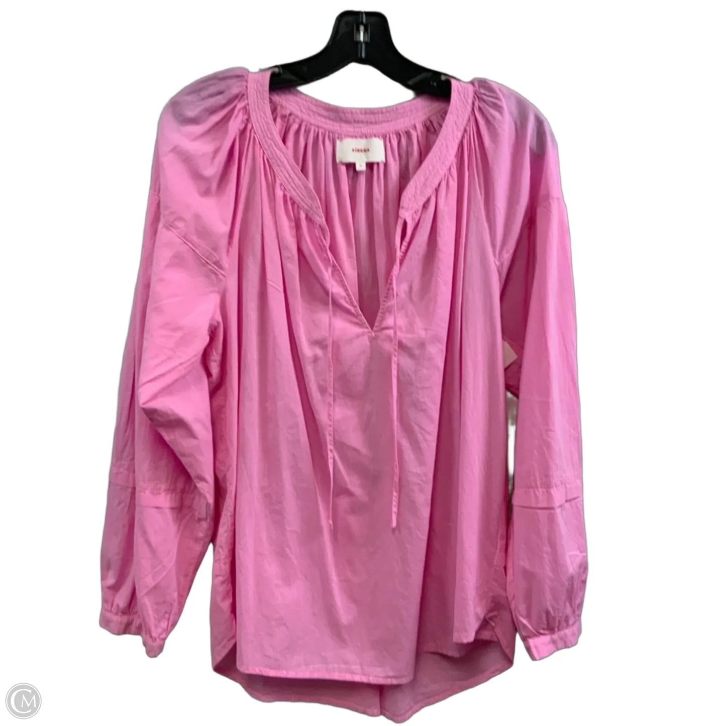 Top Long Sleeve By XIRENA In Pink, Size: M