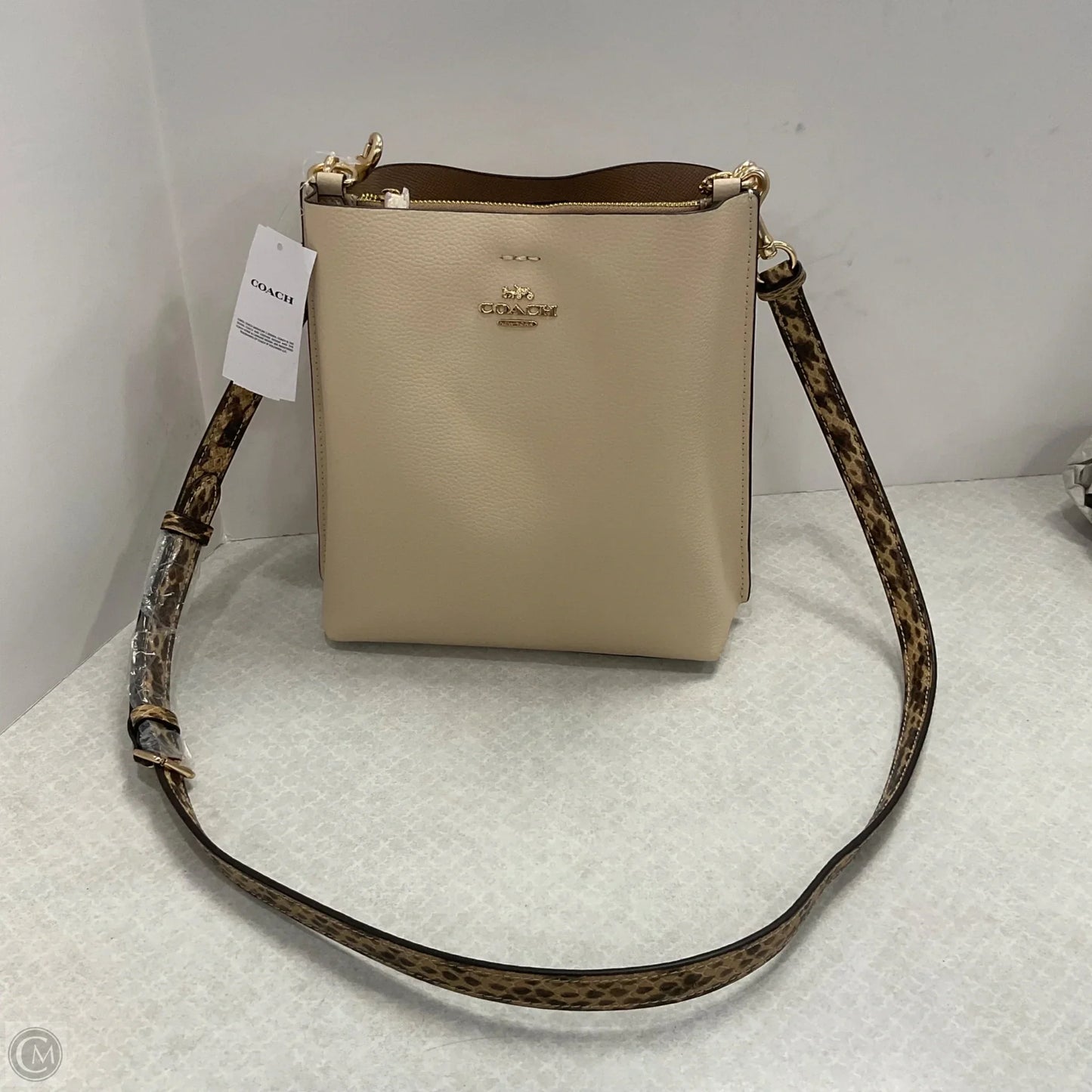 Handbag Designer By Coach, Size: Medium