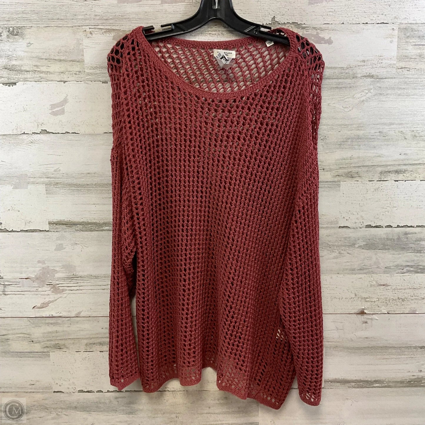 Sweater By Max Studio In Red, Size: 2x