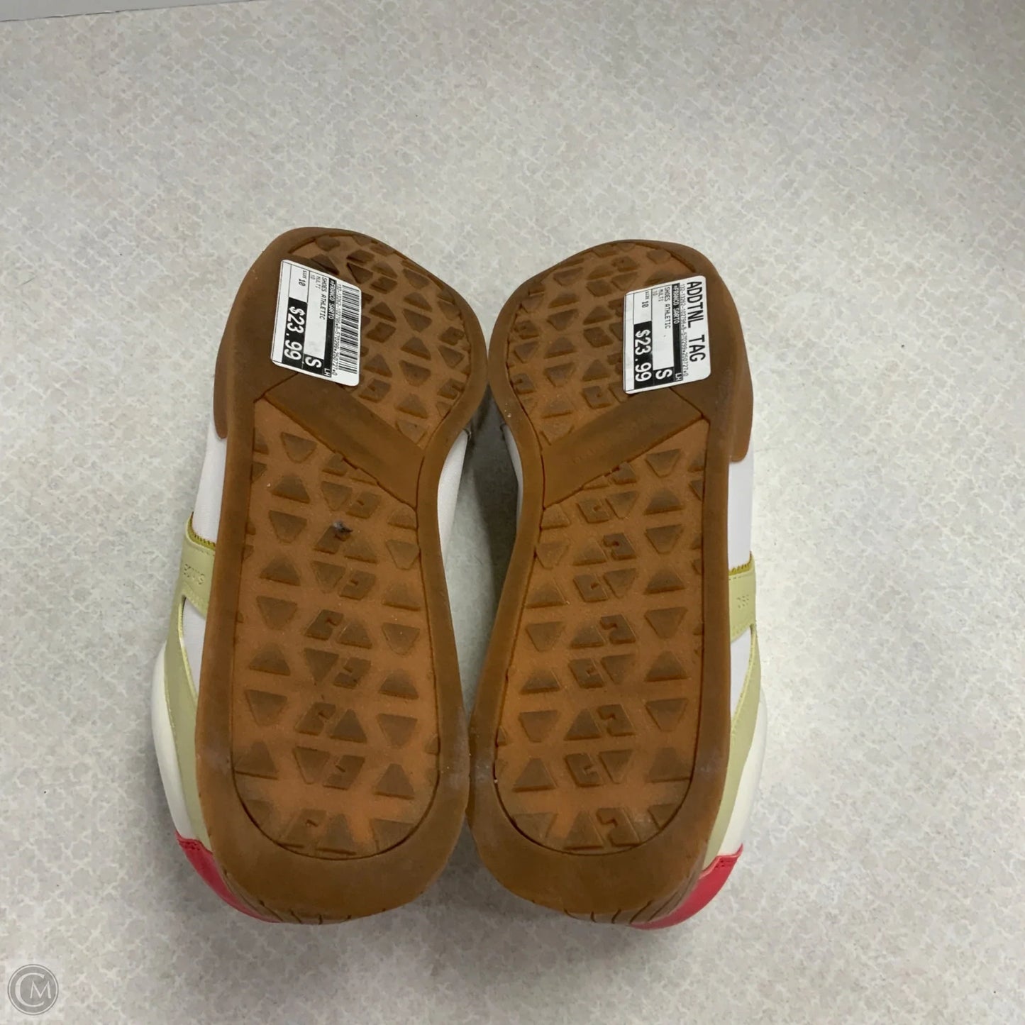 Shoes Athletic By Franco Sarto In Multi-colored, Size: 10