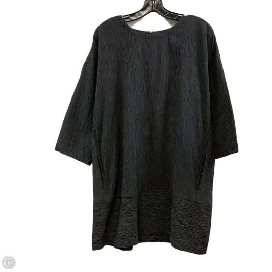 Dress Casual Short By Eileen Fisher In Black & White, Size: S