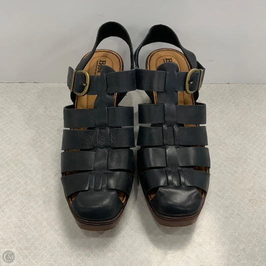 Shoes Heels Block By Born In Black, Size: 9