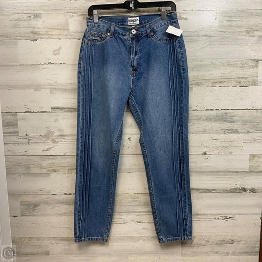 Jeans Straight By Umgee In Blue Denim, Size: 4