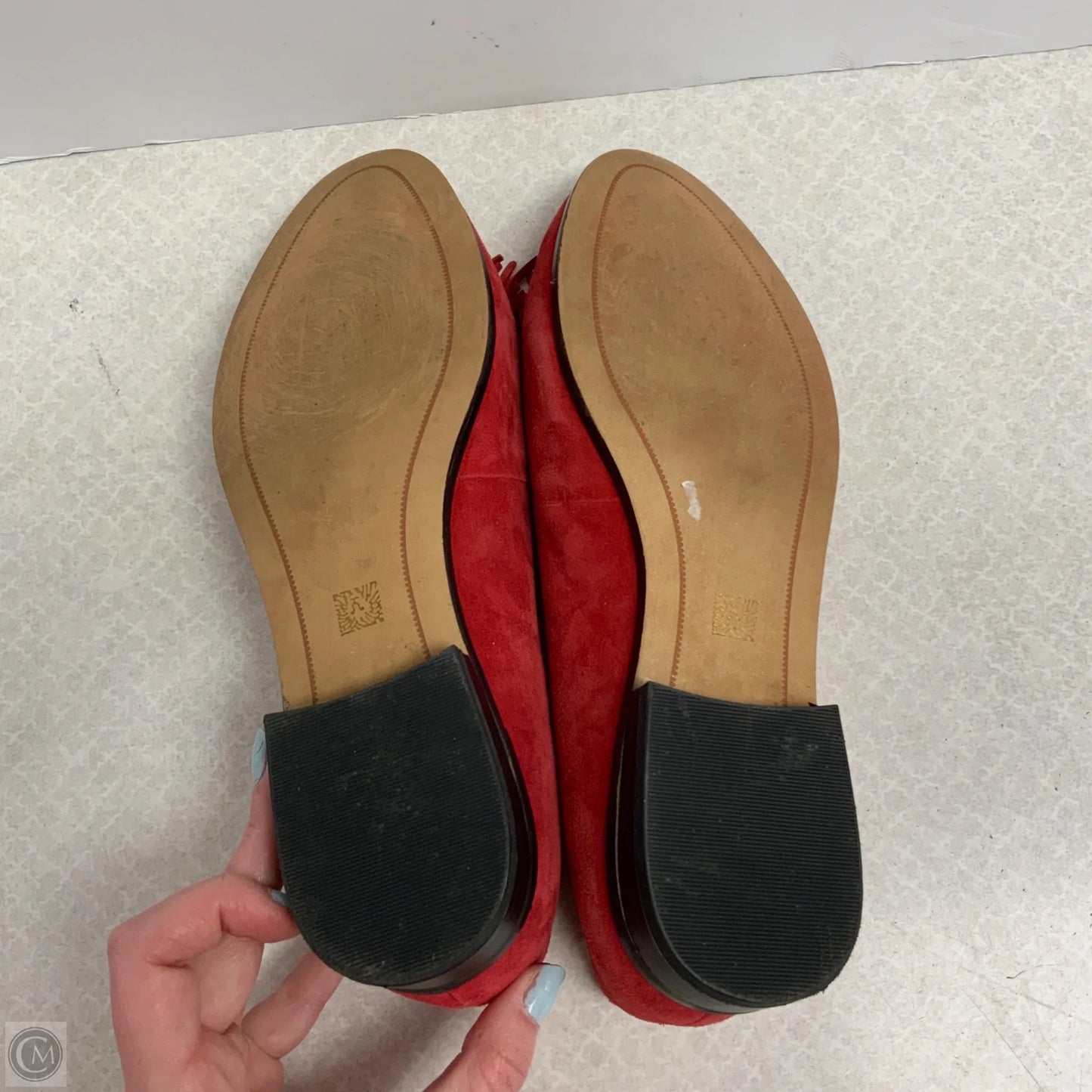Shoes Flats By Anne Klein In Red, Size: 7.5