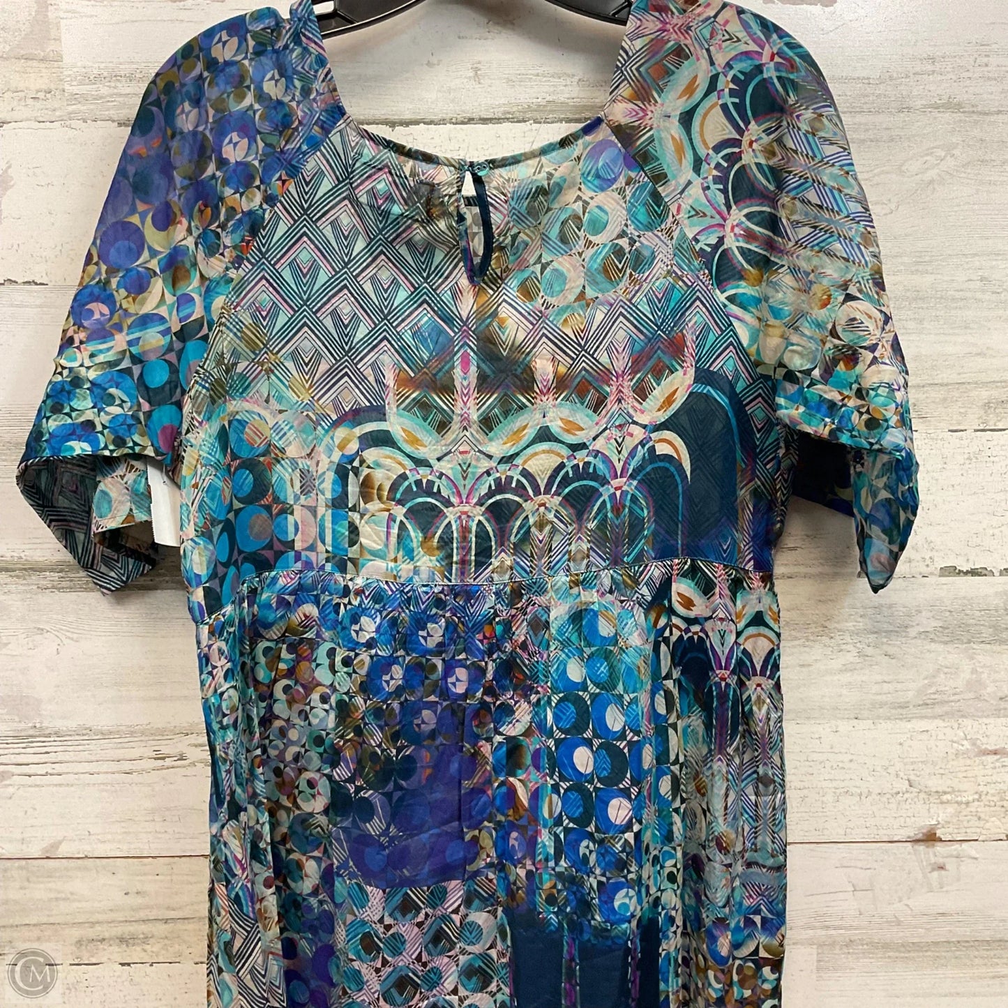 Dress Casual Short By Johnny Was In Blue, Size: Xs