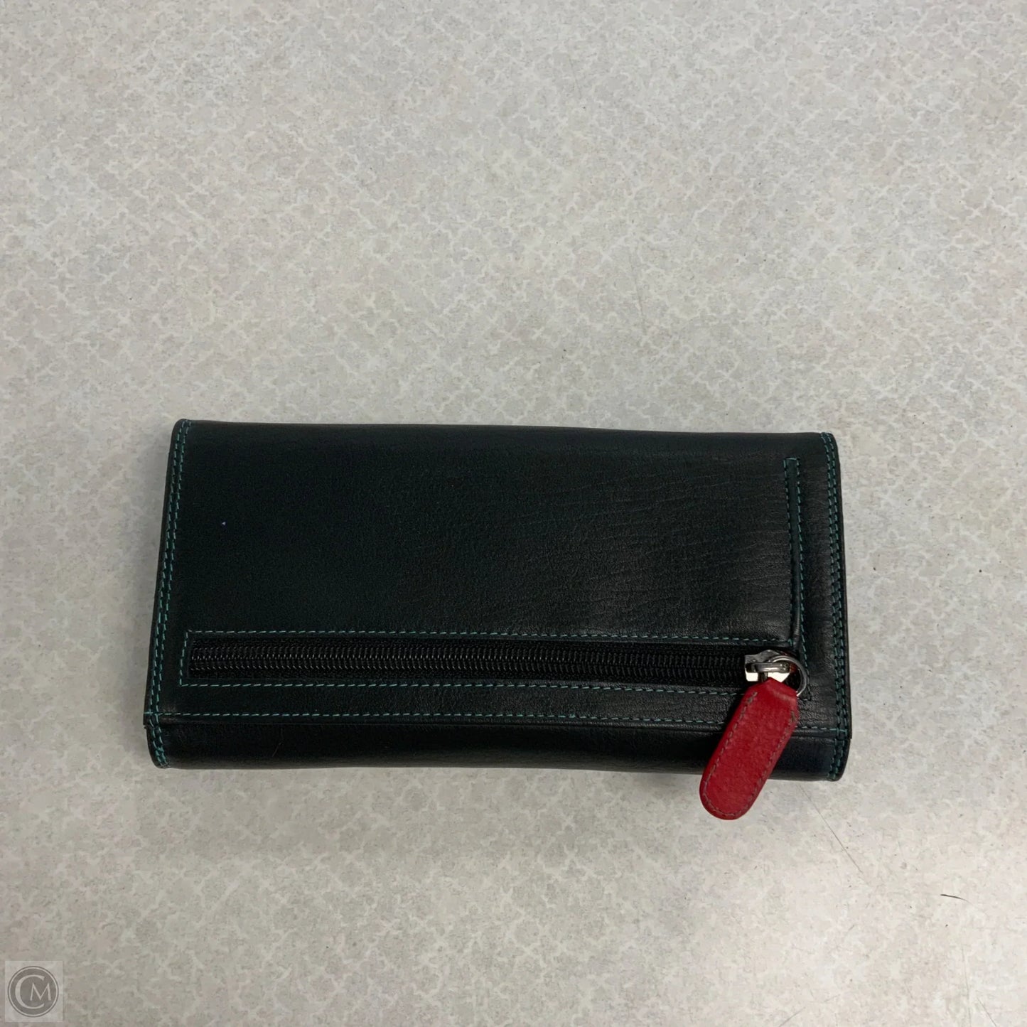 Wallet Leather By Visconti, Size: Large