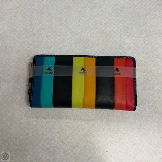 Wallet Leather By Visconti, Size: Large