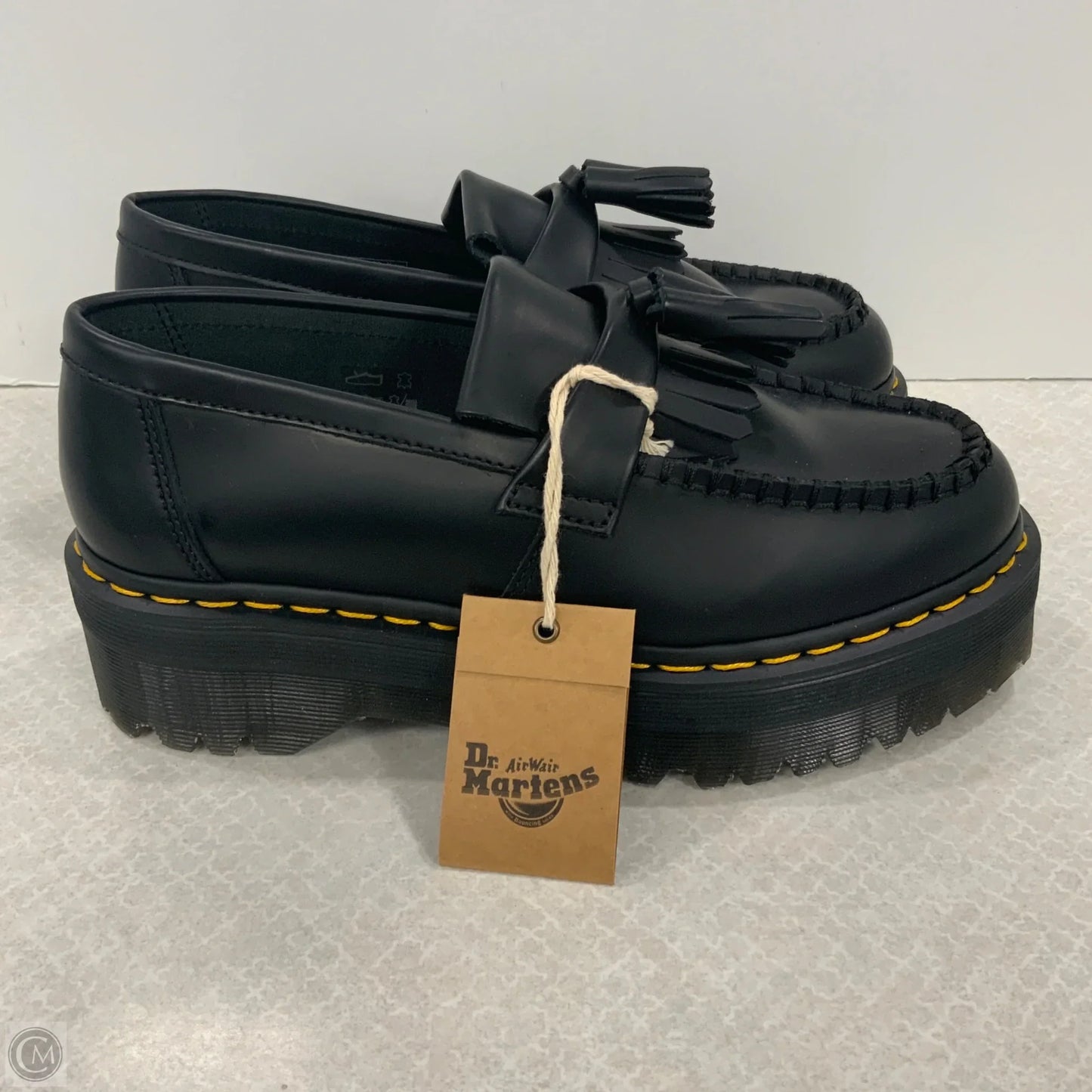 Shoes Flats By Dr Martens In Black, Size: 8