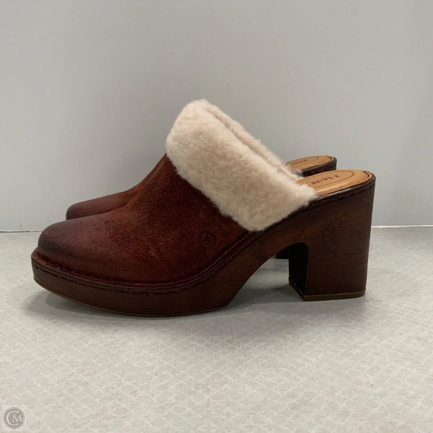 Shoes Heels Block By Born In Brown, Size: 10