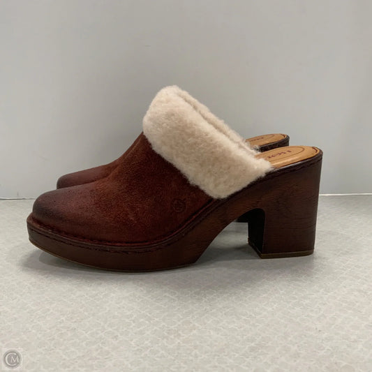 Shoes Heels Block By Born In Brown, Size: 10