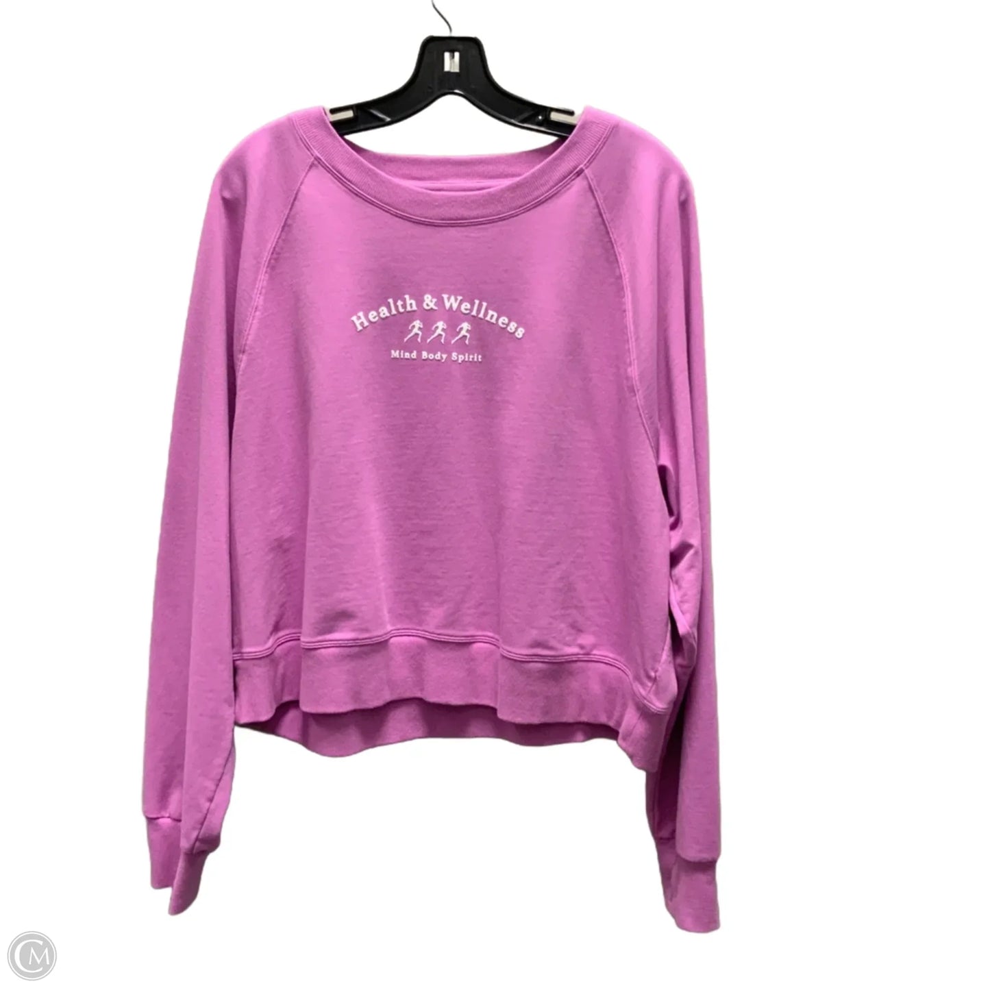Athletic Sweatshirt Crewneck By All In Motion In Pink, Size: Xl