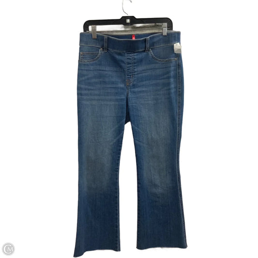 Jeans Boot Cut By Spanx In Blue Denim, Size: L