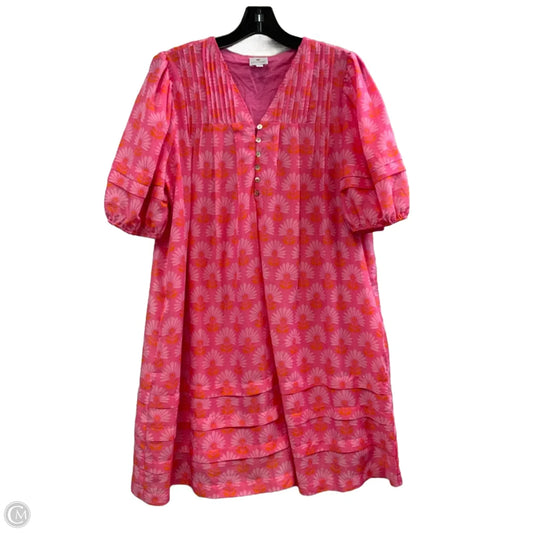Dress Casual Short By J.marie In Pink, Size: M